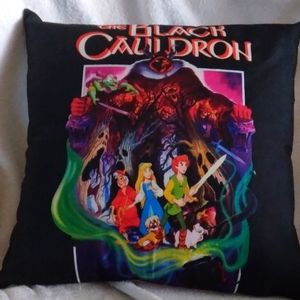 The black cauldron pillow